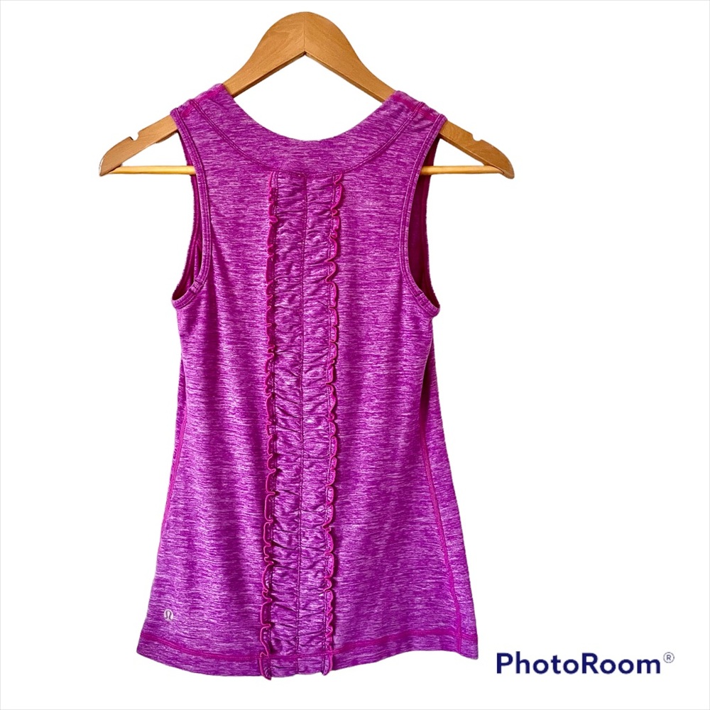 Lululemon Ruffle Back Tank Top - Picture 2 of 3